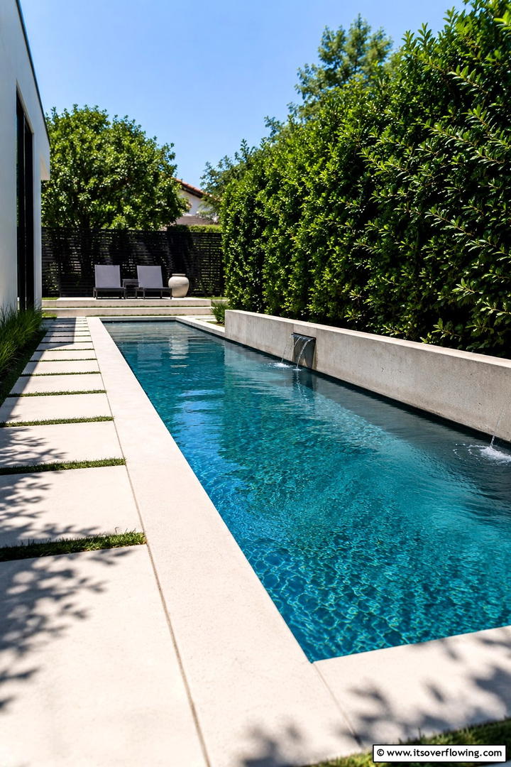 Compact Lap Pool - 30 Small Pool Ideas for Compact Outdoor Living Spaces