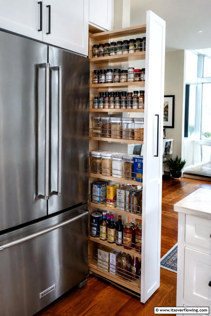 Compact Pantry Designs - 30 Tiny House Storage Ideas to Maximize Compact Living Spaces