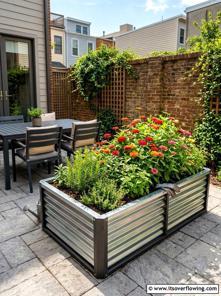 Compact Raised Bed - 25 small garden ideas for urban homes