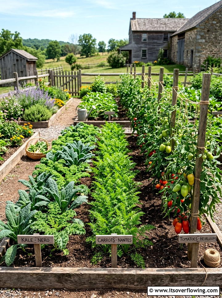 Compact Vegetable Patch - 25 small garden ideas
