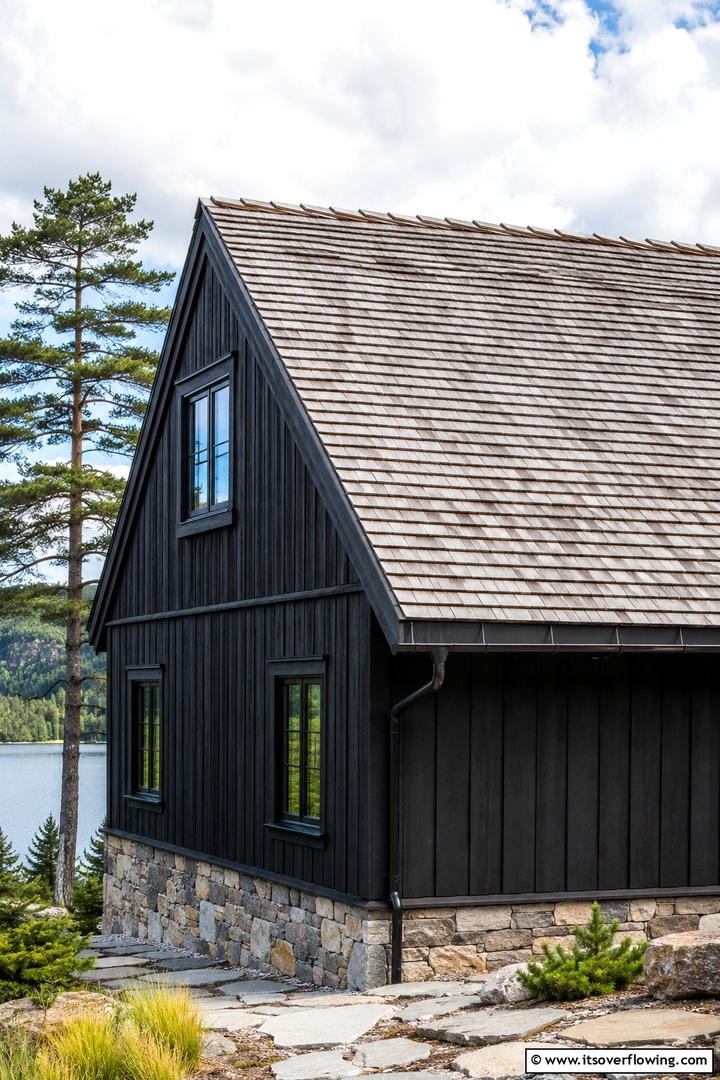 Compact and Cozy Exteriors - 30 Scandinavian House Exterior Ideas for Modern Homes