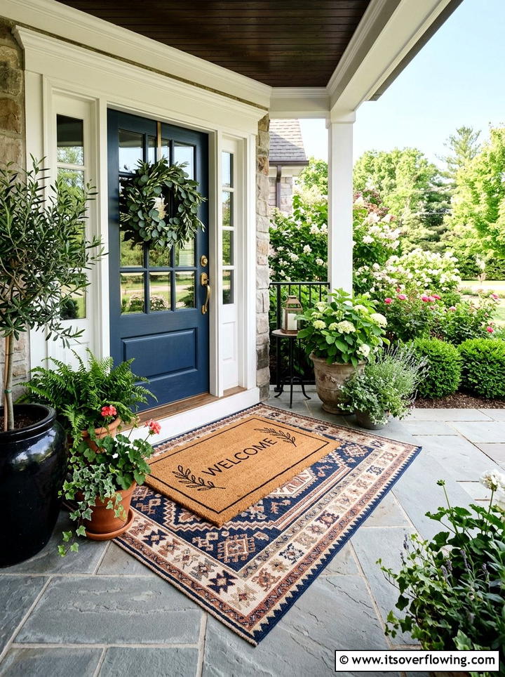 Composite Wood Porch Decking - 25 front porch decor ideas with low maintenance setup