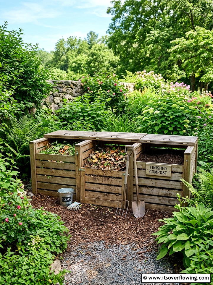 Compost Bin - 25 garden ideas for beginners