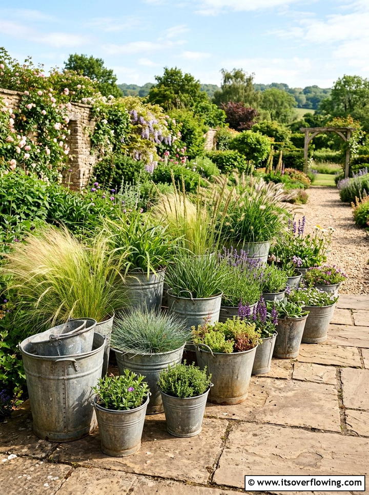 Concrete Block Planter - 25 backyard ideas with repurposed containers