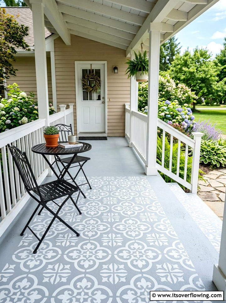 Concrete Porch Paint - 25 front porch ideas for curb appeal
