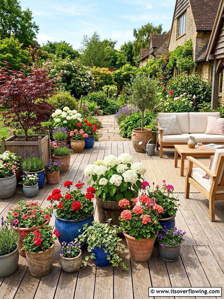 Container Garden - 25 creative garden ideas