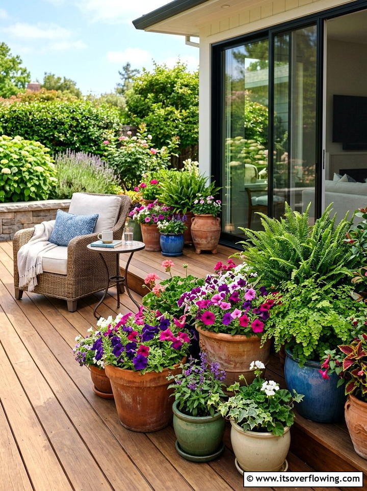Container Garden - 25 garden design ideas for beginners