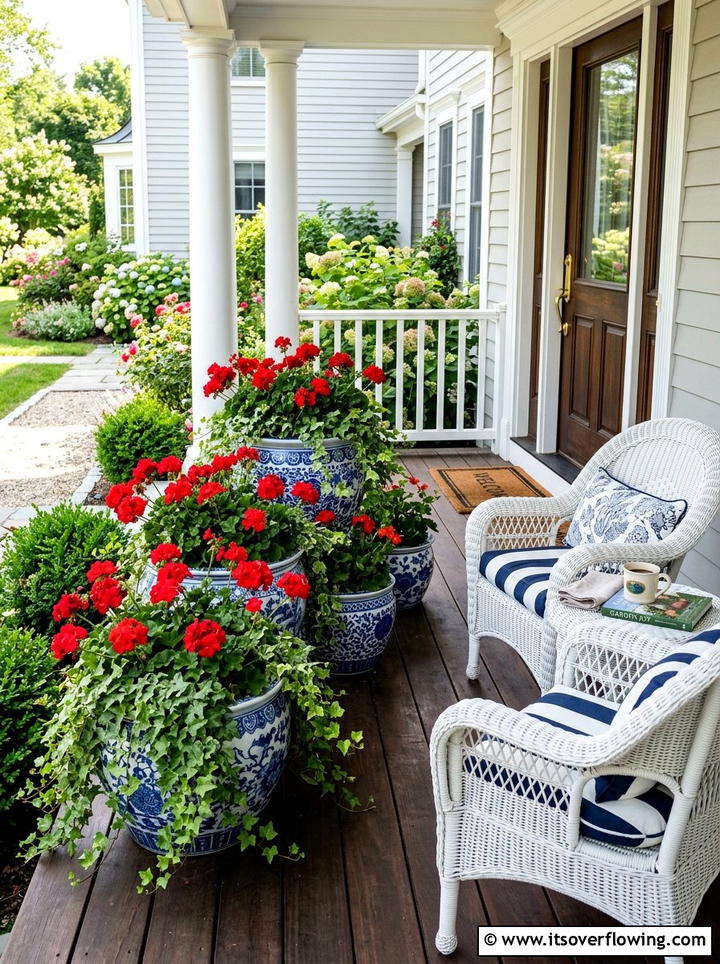 Container Garden Display - 25 garden ideas for spring