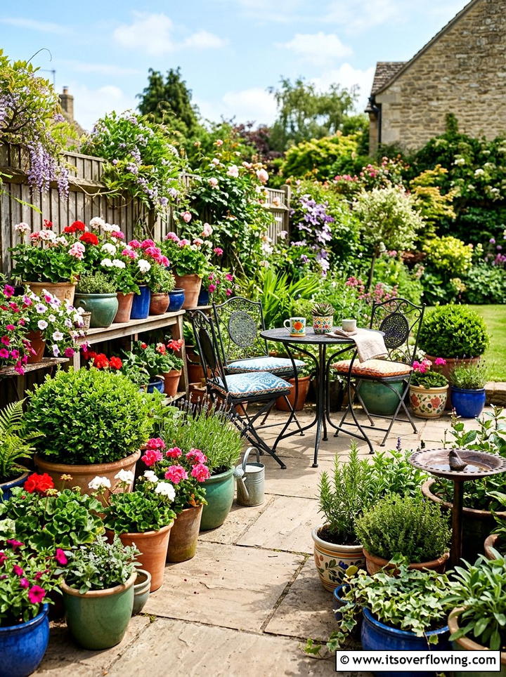 Container Garden Patio - 25 garden ideas for outdoor entertaining