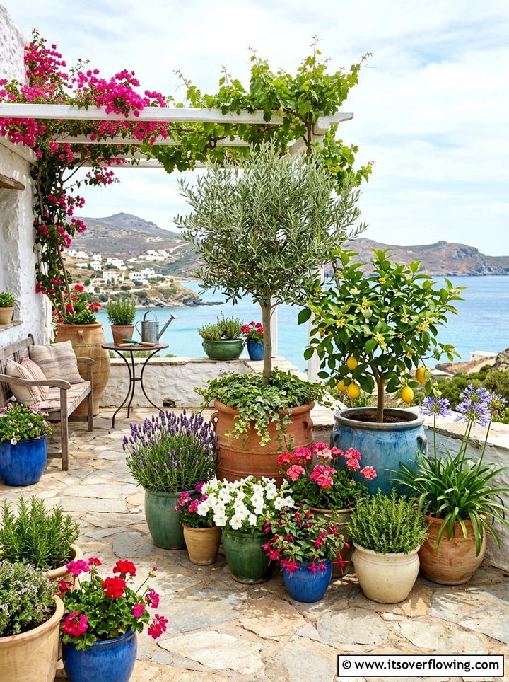 Container Gardening Setup - 25 garden ideas low maintenance