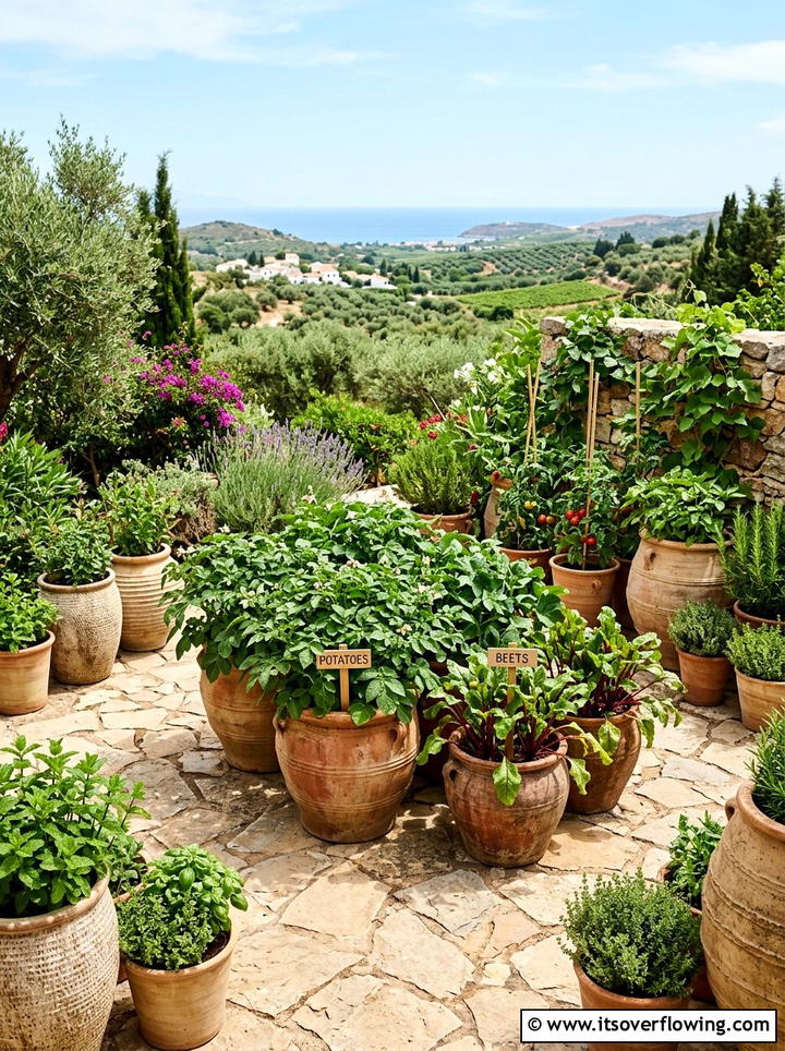 Container Vegetable Garden - 25 small garden ideas with vegetables