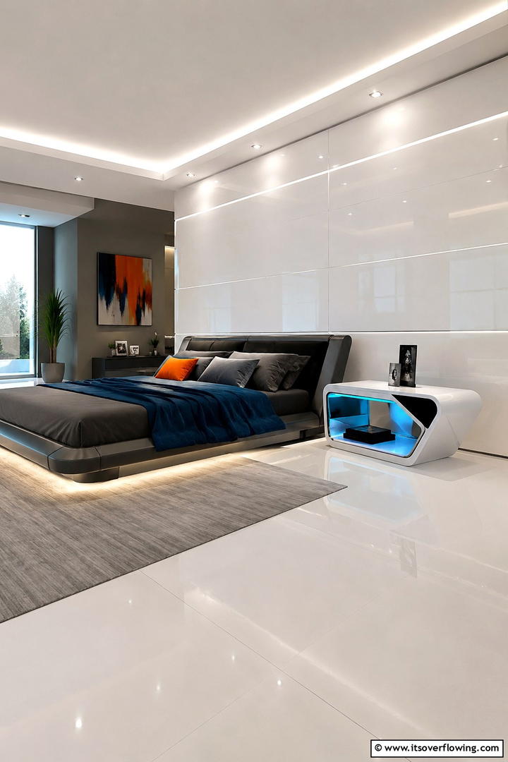 Contemporary Composite - 30 Innovative Nightstand Ideas for Bedroom Functionality