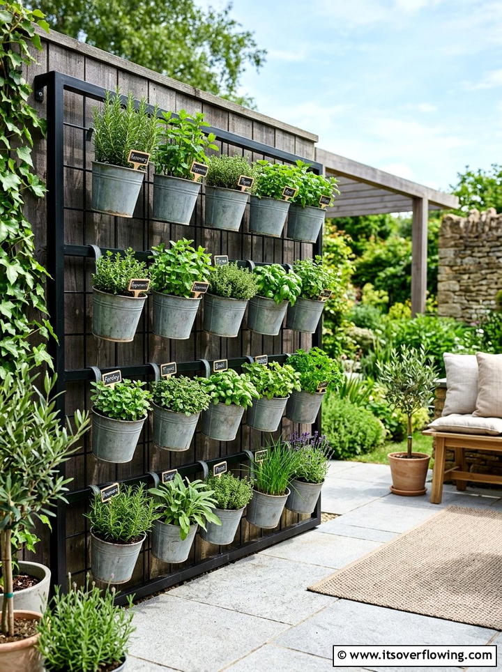 Contemporary Herb Garden - 25 small garden ideas with modern style