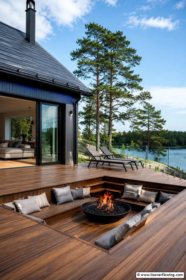 Contemporary Log Cabins - 30 Scandinavian House Exterior Ideas for Modern Homes
