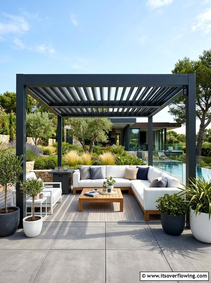 Contemporary Pergola - 25 garden ideas for modern homes