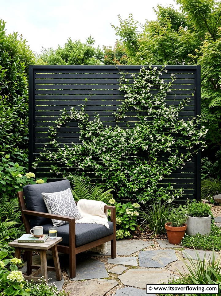 Contemporary Privacy Screen - 25 garden ideas for townhouses