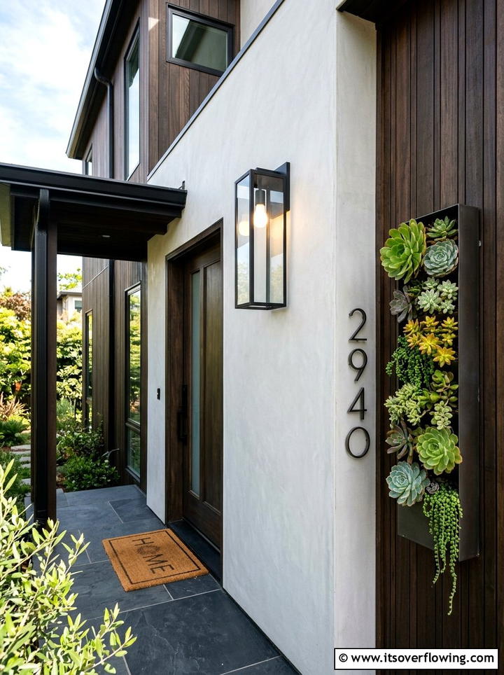 Contemporary Slim Lantern - 25 front porch ideas with lanterns