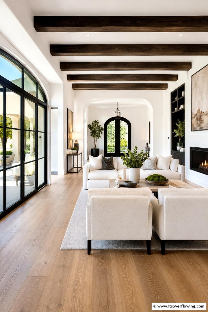 Contemporary Spanish Elegance - 30 Spanish Mediterranean House Ideas for Warm Exteriors