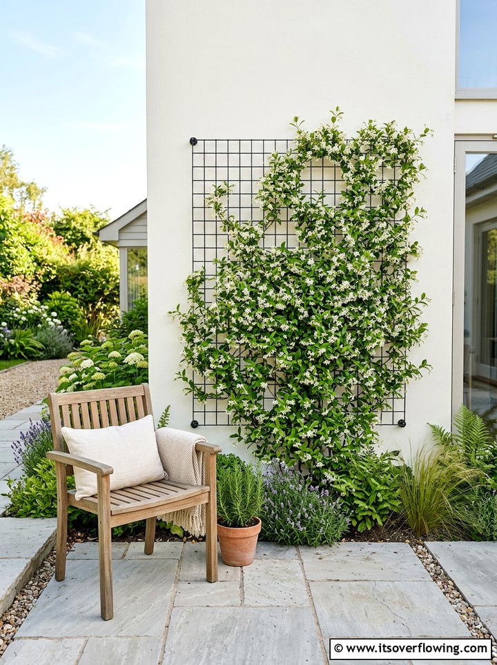 Contemporary Trellis - 25 small garden ideas with modern style