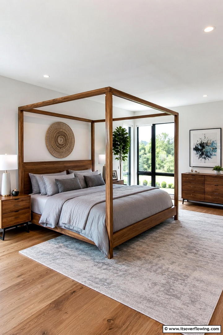 Convertible Canopy Bed for Versatility - 25 Stunning Canopy Bed Ideas for a Dreamy Bedroom