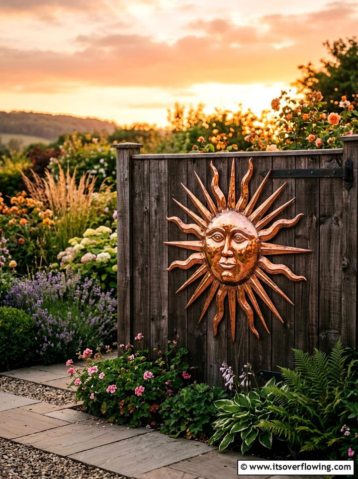 Copper Garden Wall Art - 25 garden ideas with wall decor