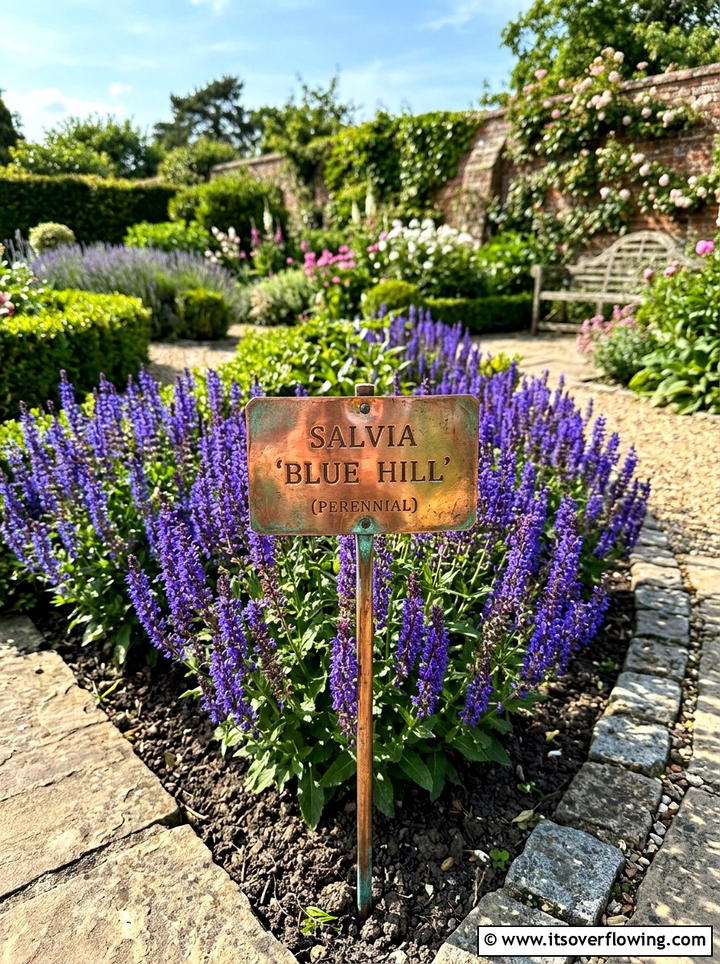 Copper Plant Label Sign - 25 garden decor ideas with signs