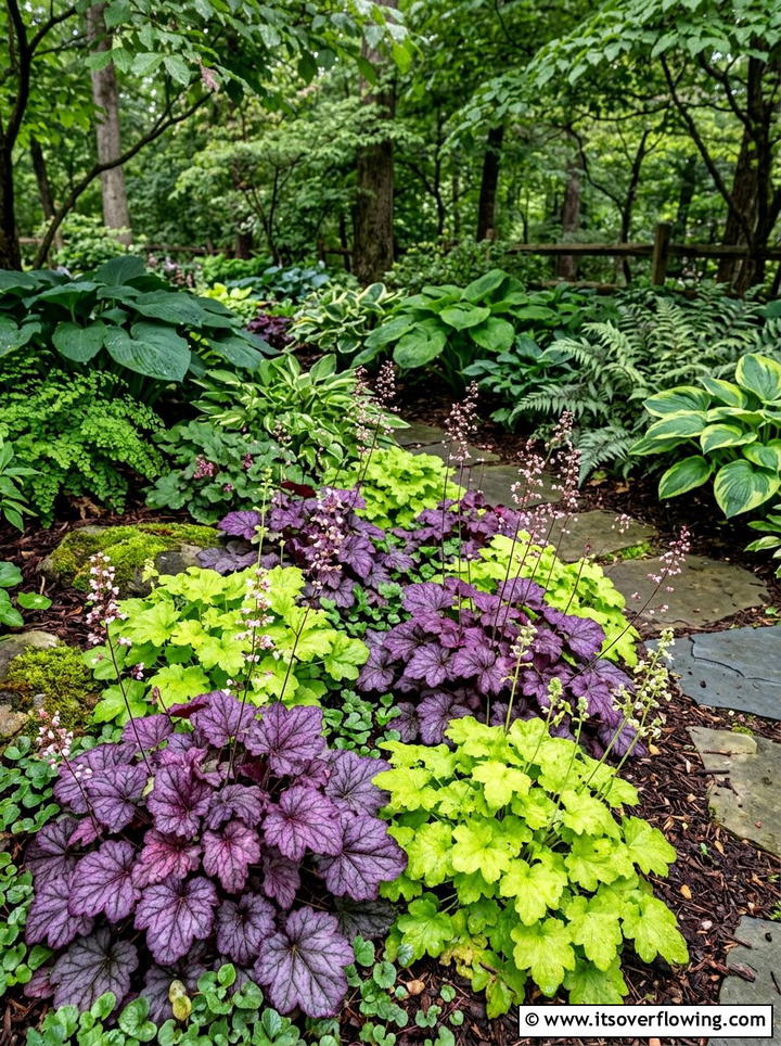 Coral Bells Groundcover - 25 garden ideas for hummingbirds