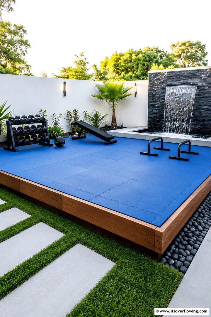 Core and Plank Performance Zone - 30 Outdoor Gym Ideas to Create a Fresh Air Fitness Zone