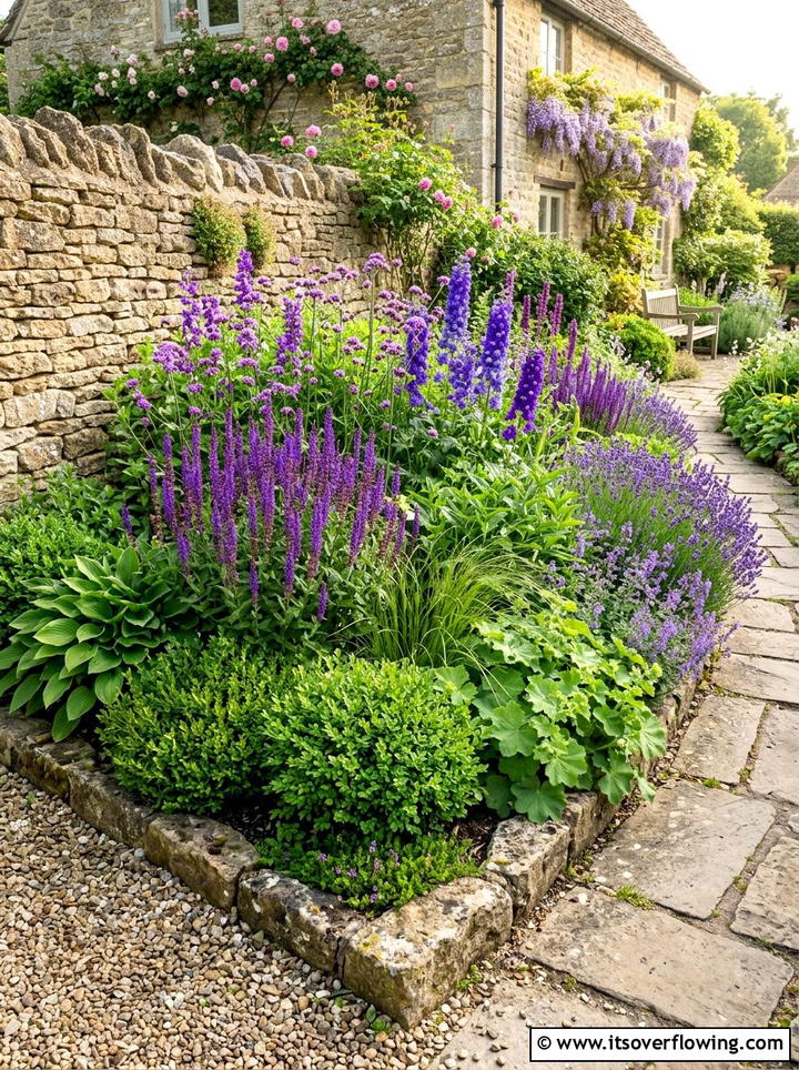 Corner Flower Bed - 25 creative garden ideas for narrow spaces
