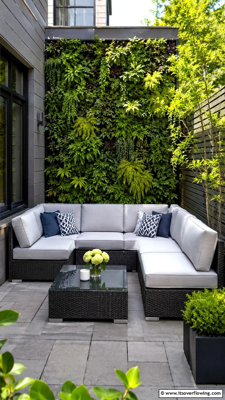 Corner Sofas for Space Efficiency - 20 Garden Furniture Ideas to Create a Beautiful Outdoor Space