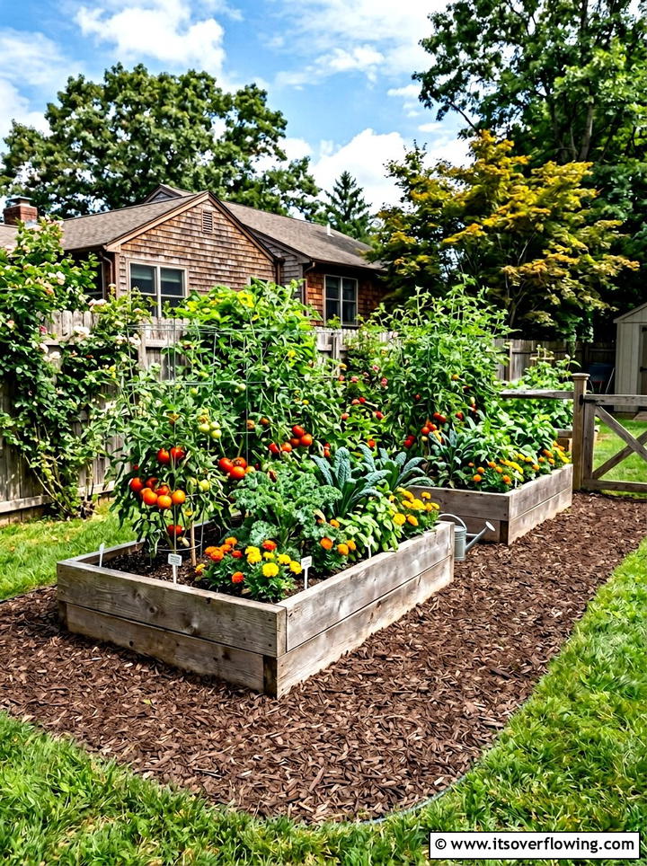 Corner Vegetable Garden - 25 creative garden ideas for corners