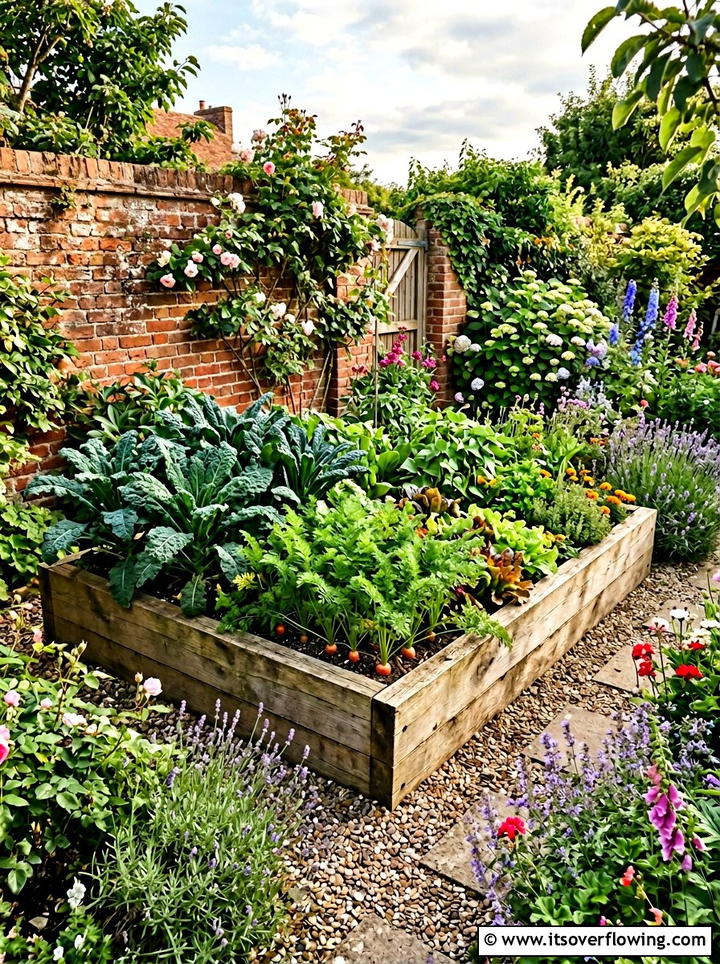 Corner Vegetable Garden - 25 small garden ideas with raised beds