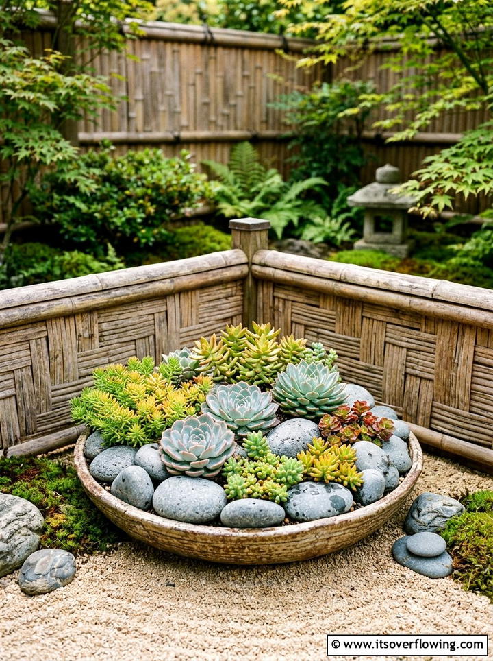 Corner rock garden planter - 25 small garden ideas with corner planters