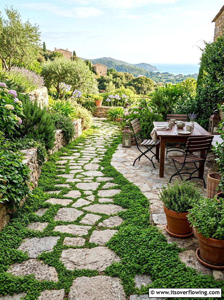 Corsican Mint Fragrance - 25 backyard ideas with ground cover plants