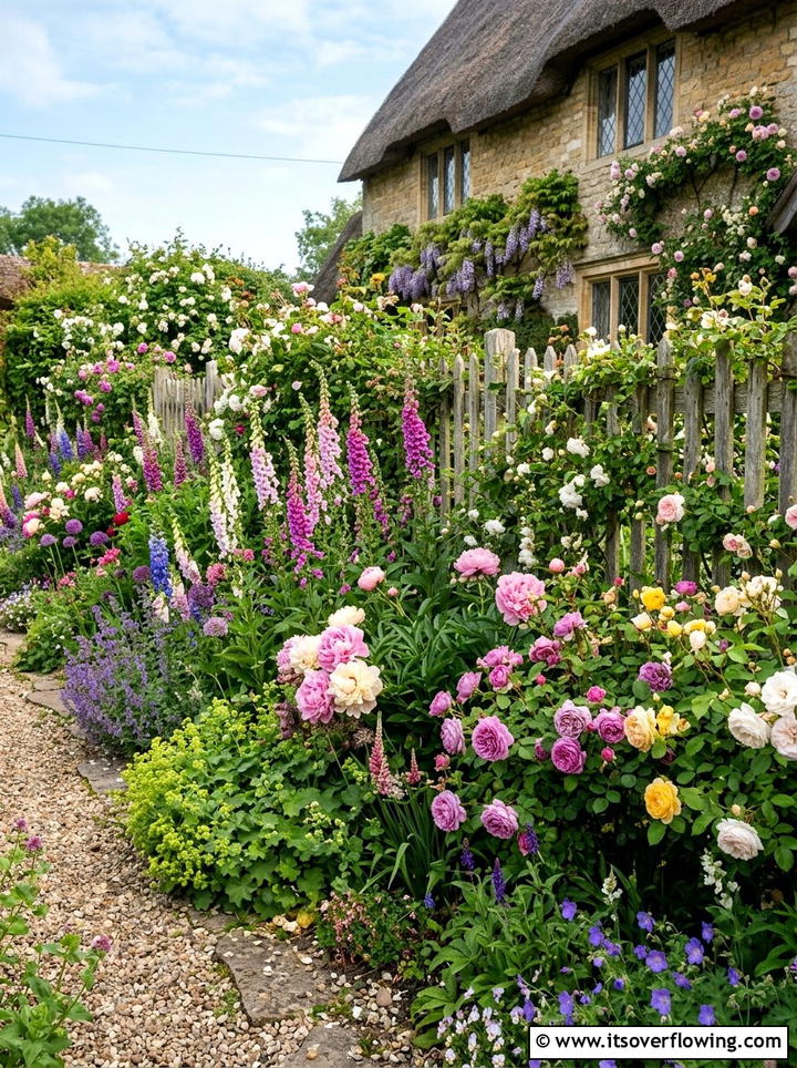 Cottage Garden Flower Beds - 25 garden design ideas for entryways