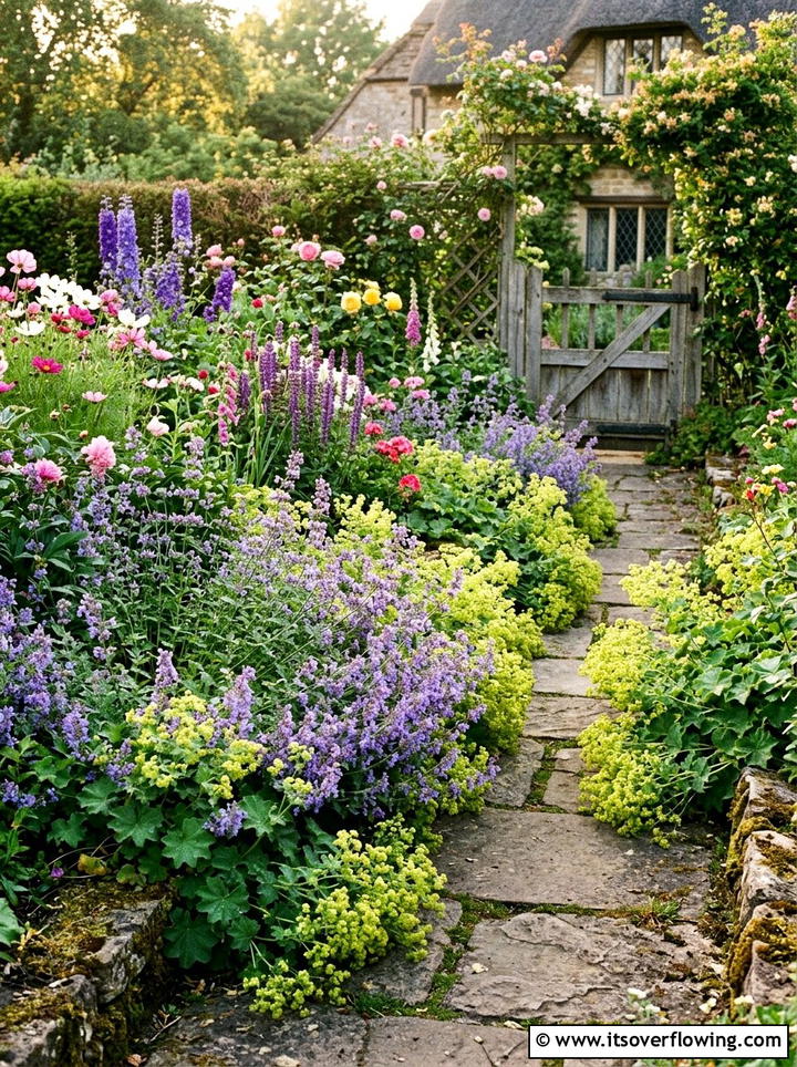 Cottage Garden Flower Edge - 25 garden ideas with border plants
