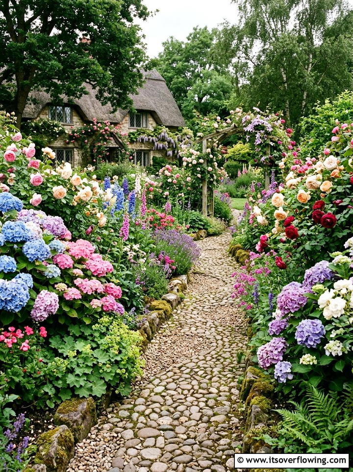 Cottage Garden Path - 25 garden ideas with gravel