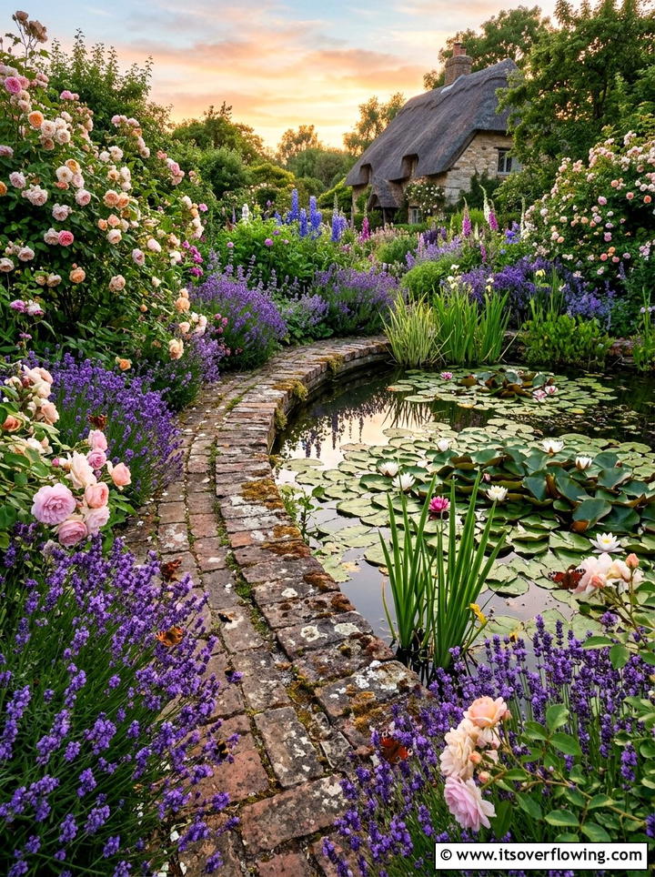 Cottage Garden Pond - 25 garden ideas with pond
