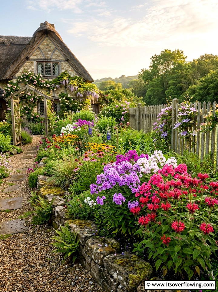 Cottage Rain Garden - 25 creative garden ideas with rain gardens