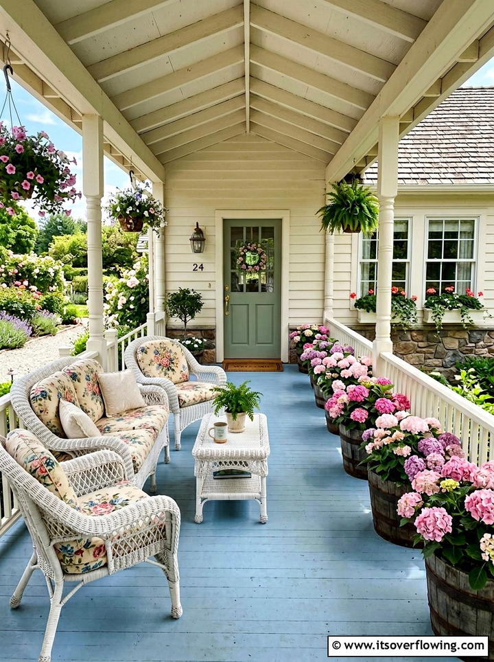 Cottage Style Front Porch - 25 front porch ideas for open porch
