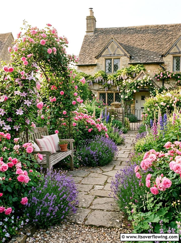 Cottage Style Townhouse Garden - 25 garden ideas for townhouses