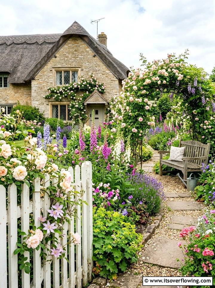 Cottage garden - 25 garden design ideas for projects