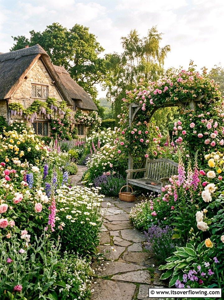 Cottage garden backyard - 25 garden ideas for backyards