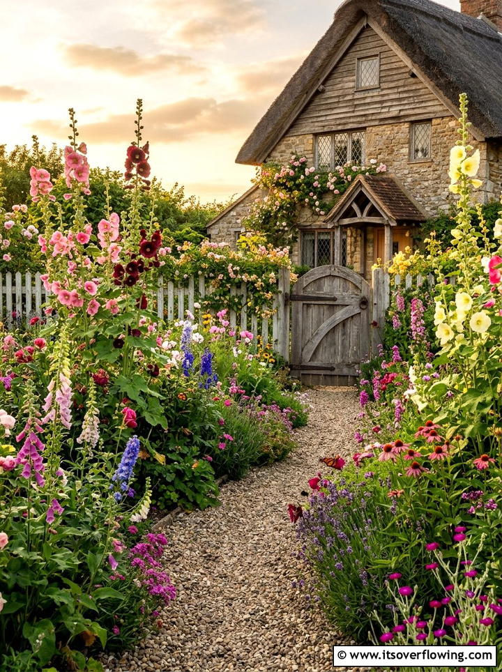 Cottage garden backyard - 25 backyard ideas with butterfly garden