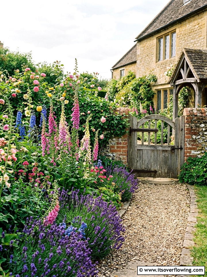 Cottage garden border - 25 small garden ideas for side yard