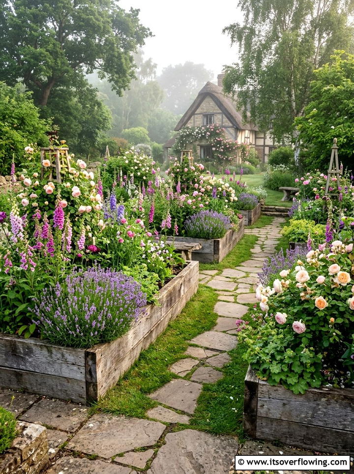 Cottage garden raised beds - 25 garden ideas with raised beds