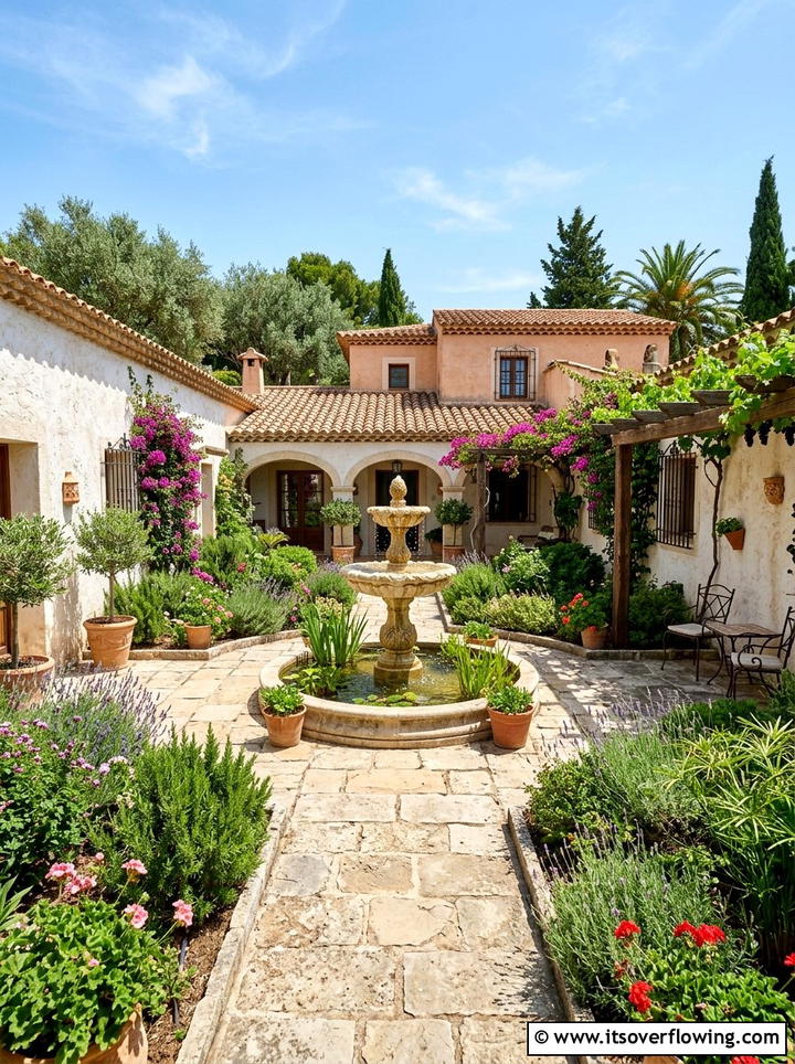Courtyard garden layout - 25 garden ideas for windy areas