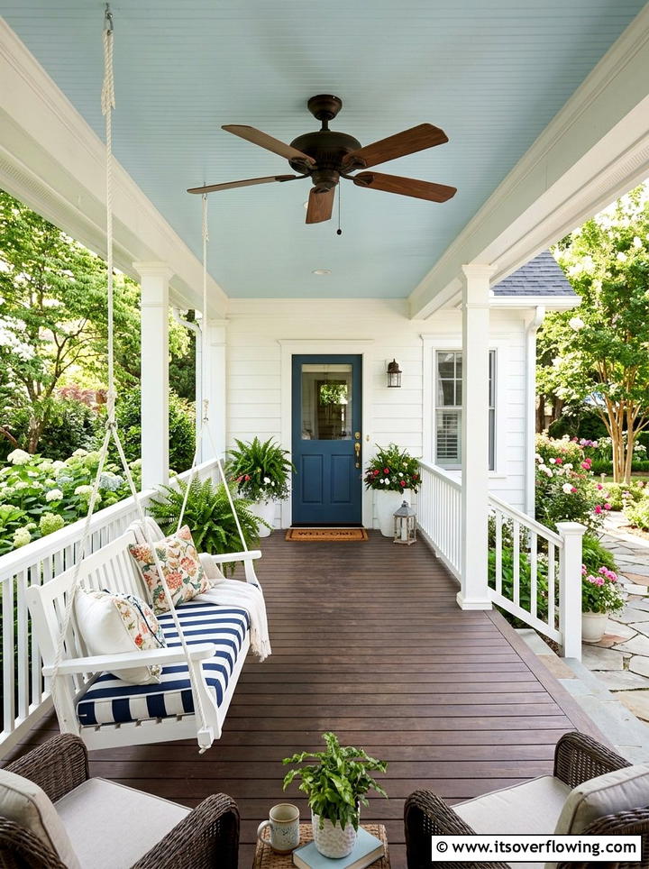 Covered Front Porch - 25 front porch ideas for year round style