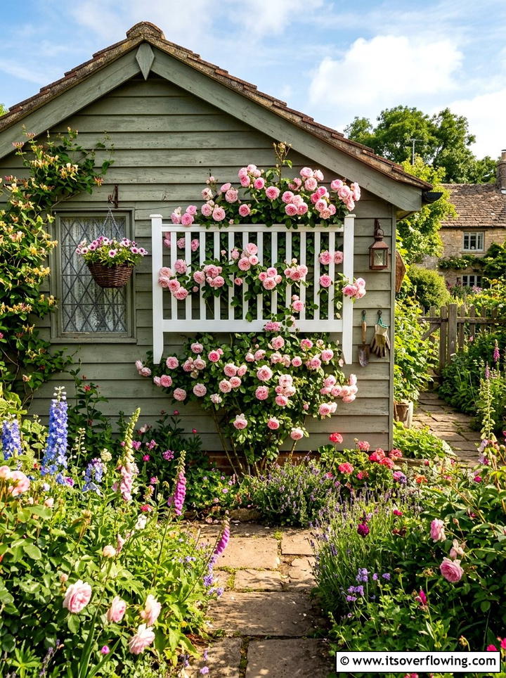 Crib rail garden trellis - 25 cheap garden ideas with homemade trellis