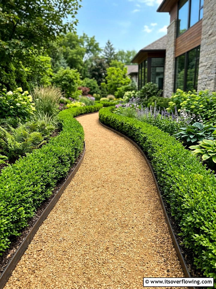 Crushed Granite Path - 25 garden decor ideas for zen gardens